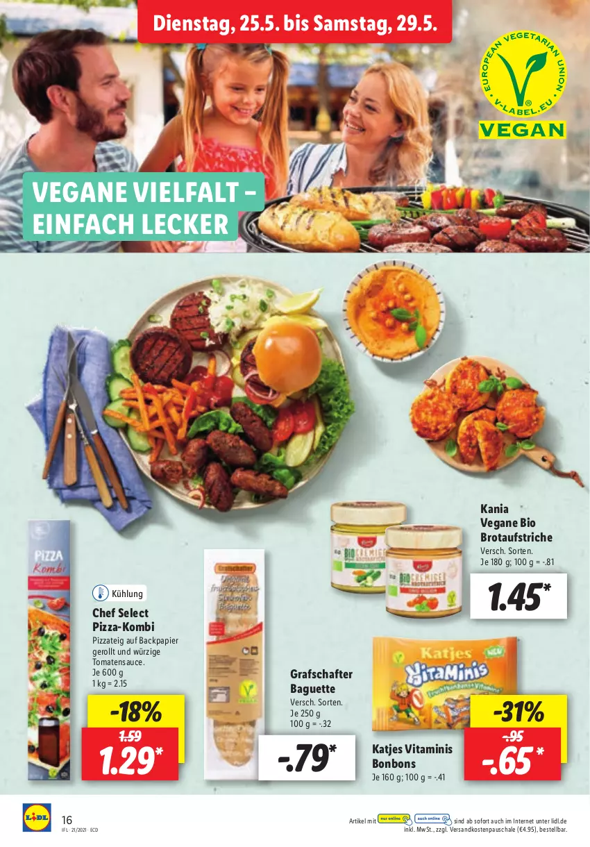 Aktueller Prospekt Lidl - Aktionsprospekt - von 25.05 bis 29.05.2021 - strona 16