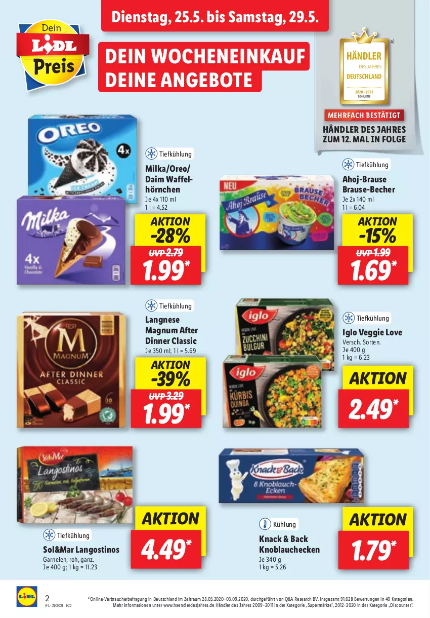 Aktueller Prospekt Lidl - Aktionsprospekt - von 25.05 bis 29.05.2021 - strona 2