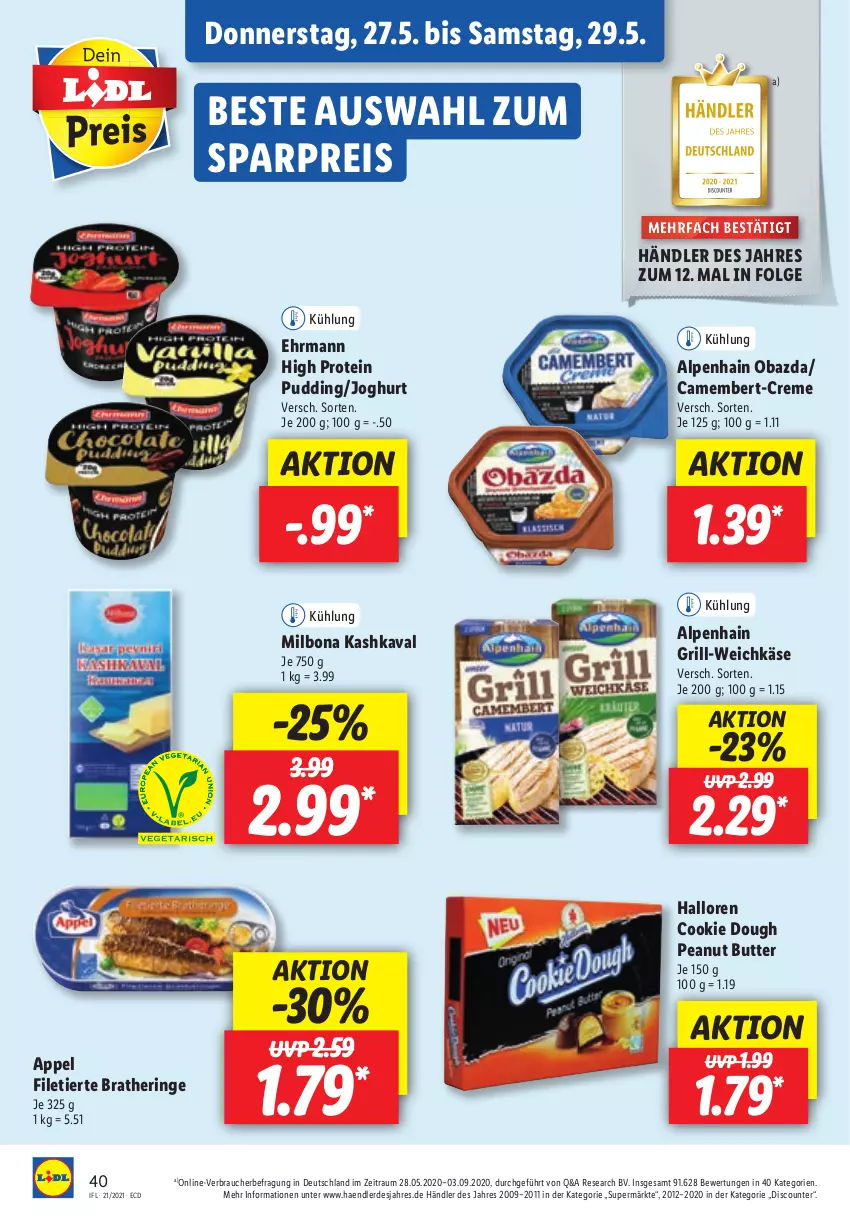 Aktueller Prospekt Lidl - Aktionsprospekt - von 25.05 bis 29.05.2021 - strona 40