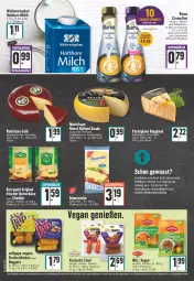 Gazetka promocyjna Edeka - Angebote der Woche - Gazetka - ważna od 10.09 do 10.09.2022 - strona 12 - produkty: angebot, angebote, asti, bio, creme, decke, deutschlandcard, emmentaler, fisch, fischstäbchen, flasche, gin, gouda, gouda jung, haltbare milch, hartkäse, holländischer schnittkäse, italienischer hartkäse, Käse, kerrygold, LG, milch, nuss, parmigiano, parmigiano reggiano, rama, reggiano, schnittkäse, Ti, uhr, weihenstephan