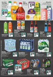 Gazetka promocyjna Edeka - Angebote der Woche - Gazetka - ważna od 10.09 do 10.09.2022 - strona 18 - produkty: alkohol, Alwa, Beckers Bester, bio, burgwallbronn, chupa, chupa chups, coca-cola, cola, dell, deutschland card, eier, eis, eistee, elle, erdinger, fanta, flasche, getränk, getränke, gin, Happy Day, LG, melone, mineralwasser, natur, pils, pilsener, Rauch, rel, rheinfels quelle, Sport, sprite, tee, Ti, volvic, wasser