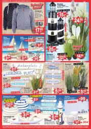 Gazetka promocyjna  - Prospekte - Gazetka - ważna od 19.07 do 19.07.2025 - strona 6 - produkty: Anhänger, Bau, baumwolle, Becher, eis, elle, fisch, fische, Holz, Kunstgras, Muscheln, natur, tee, Teelicht, teelichthalter, Ti, tisch, Tischset, topf, windlicht, wolle