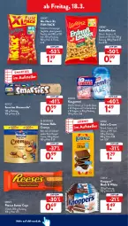 Gazetka promocyjna AldiSud - ALDI Aktuell - Gazetka - ważna od 19.03 do 19.03.2022 - strona 34 - produkty: aldi, beutel, butter, creme, cremys, de beukelaer, eis, elle, erdnüsse, gewürz, kaugummi, keks, knoppers, lack, leibniz, leine, lorenz, mentos, nestlé, Nougatcreme, nuss, paprika, peanut butter, prinzen rolle, reis, smarties, storck, teller, Ti