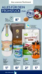 Gazetka promocyjna AldiSud - ALDI Aktuell - Gazetka - ważna od 19.03 do 19.03.2022 - strona 42 - produkty: aldi, auer, Bau, Bauer, Becher, beere, bio, bohne, caffè crema, eis, erde, flasche, glasflasche, grandessa, joghur, joghurt, kakao, kirsch, kirsche, Knuspermüsli, konfitüre, milch, müsli, reis, Ti, vanille, vollmilch