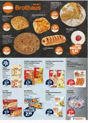 Gazetka promocyjna Vmarkt - Prospekte - Gazetka - ważna od 19.06 do 19.06.2024 - strona 5 - produkty: auer, baguette, Berger, Bistro Baguette, braten, brezel, brot, butter, Dr. Oetker, eier, fertiggericht, fertiggerichte, frosta, Goldstücke, grill, iglo, je 1-kg-brot, je 250-g-packung, Käse, Käsekrainer, LG, mehl, natur, pizza, quark, Ria, sahne, Schal, Schale, Semmel, Tasche, tee, Ti, Vegeta, wagner