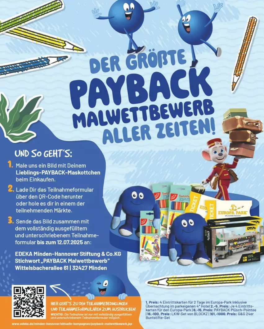 Aktueller Prospekt Edeka - Prospekte - von 09.06 bis 14.06.2025 - strona 18 - produkty: buntstifte, deka, eis, LG, payback, Plüsch, reis, stifte, tee, Ti