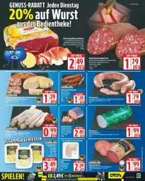 Gazetka promocyjna Edeka - Prospekte - Gazetka - ważna od 14.06 do 14.06.2025 - strona 5 - produkty: auer, Bau, Bauer, bley, buch, eis, fleisch, Holz, LG, Mett, mettwurst, nuss, pasta, pfeffer, reis, schinken, schwein, schweine, schweinefleisch, schweinemett, Ti, top-preis, wein, weine, wurst, zitrone, zitronen