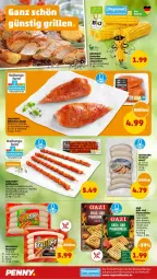 Gazetka promocyjna Penny - Prospekte - Gazetka - ważna od 27.05 do 27.05.2023 - strona 10 - produkty: braten, eis, fleisch, grill, Käse, paprika, pfanne, pfannen, pfannenkäse, regal, steak, steaks, Ti, wurst