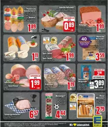 Gazetka promocyjna Edeka - Prospekte - Gazetka - ważna od 15.06 do 15.06.2024 - strona 17 - produkty: aufschnitt, bier, eis, ente, fleisch, geback, gewürz, lachs, lebensmittel, leberkäs, Ofen, peperoni, Peroni, Pommersche, rind, salami, schwein, schweine, schweinefleisch, Spezi, spitzenqualität, Sport, Ti, wein, weine, wiener, zwiebel, zwiebeln