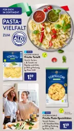 Gazetka promocyjna AldiSud - LA DOLCE VITA KANN SO ALDI SEIN. - Gazetka - ważna od 31.08 do 31.08.2022 - strona 2 - produkty: aldi, aufschnitt, basilikum, bolognese, chili, cin, decke, eis, elle, feinkost, fleisch, Frische Pasta, gin, gnocchi, Käse, mac, minze, mit paprika, paprika, pasta, pasta-sauce, pesto, reis, rezept, rezepte, Ria, sauce, Spezi, tagliatelle, Ti, torte, tortelloni