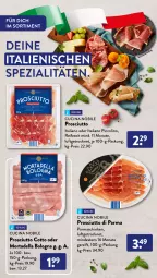 Gazetka promocyjna AldiSud - LA DOLCE VITA KANN SO ALDI SEIN. - Gazetka - ważna od 31.08 do 31.08.2022 - strona 6 - produkty: aldi, cin, decke, dell, discount, eis, elle, gin, hinterkochschinken, kochschinken, lebensmittel, monitor, mortadella, parmaschinken, prosciutto, prosciutto cotto, Prosciutto di Parma, reis, rezept, salami, schinken, sesam, Spezi, südtiroler, Ti