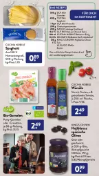 Gazetka promocyjna AldiSud - LA DOLCE VITA KANN SO ALDI SEIN. - Gazetka - ważna od 31.08 do 31.08.2022 - strona 9 - produkty: aceto, aceto balsamico, aldi, balsam, balsamico, Balsamico Essig, bio, braten, cin, eis, essig, flasche, garnelen, hartweizen, knoblauch, natives olivenöl, natur, nuss, olive, oliven, olivenöl, olivenöl extra, petersilie, pfeffer, reis, rezept, rispentomaten, salat, salz, senf, spaghetti, Ti, tomate, tomaten, topf, vorspeise, zucker