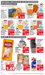 Gazetka promocyjna Kaufland - Gazetka - ważna od 05.10 do 05.10.2022 - strona 16 - produkty: angebot, bacon, Becher, braten, eis, filet, fisch, fleisch, Geflügel, gewürz, hackfleisch, hähnchenbrust, hähnchenflügel, ideal zum braten, jagdwurst, kartoffel, Käse, küche, Küchen, lachs, Mett, mettwurst, Mini-Salami, natur, nuss, paprika, purland, pute, Putenhackfleisch, ring, rügenwalder, rügenwalder mühle, salami, Schmelzkäse, schmelzkäsezubereitung, Spezi, steak, Ti, tulip, walnuss, wurst, wurst in selbstbedienung, ZTE, zwiebel, zwiebelmettwurst