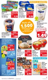 Gazetka promocyjna Kaufland - Gazetka - ważna od 05.10 do 05.10.2022 - strona 17 - produkty: alpro, angebot, angebote, auer, aufstrich, Becher, brot, brotaufstrich, butter, dessert, desserts, Dr. Oetker, eimer, eis, escal, garnelen, gin, joghur, joghurt, mac, milch, Milchdessert, nestlé, nestlé schöller, nuss, olive, oliven, olivenöl, original wagner, Paula, pizza, Popp, rügenwalder, rügenwalder mühle, salami, salz, sandwich, sauce, schinken, schoko, schokolade, schokoladen, Schöller, Skyr, soja, Streichzart, Ti, tiefkühlkost, tomate, tomaten, tomatensauce, vanille, wagner, wagners, weihenstephan, wurst