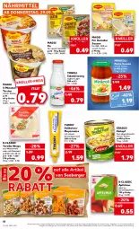 Gazetka promocyjna Kaufland - Gazetka - ważna od 05.10 do 05.10.2022 - strona 18 - produkty: angebot, apfel, apfelmus, Becher, Berger, beutel, blume, blumen, blumenöl, dressing, eintopf, eis, ente, erasco, joghur, joghurt, kartoffel, kartoffelpuffer, maggi, maggi fix, mais, mayonnaise, mehl, Mirácoli, pasta, pasta-sauce, salat, salatdressing, sauce, saucen, seeberger, sonnenblume, sonnenblumen, sonnenblumenöl, terrine, thomy, Ti, topf, tortilla, Tortilla-wrap, weizenmehl, wrap, wraps, Yo, ZTE