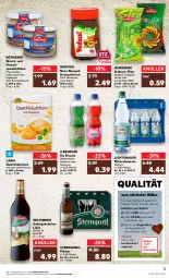 Gazetka promocyjna Kaufland - Gazetka - ważna od 05.10 do 05.10.2022 - strona 3 - produkty: Alwa, angebot, angebote, apfel, auer, aufstrich, beutel, brause, brot, brotaufstrich, burger, eis, erdnuss, fleisch, gin, haselnuss, Hausmacher, himbeer, jagdwurst, jumbo, kräuter, kräuterlikör, lebensmittel, leberwurst, lichtenauer, likör, mac, malz, Meister, mineralwasser, Mineralwasser Medium, Nudossi, nuss, ohne palmöl, pils, pilsner, quark, regal, Schmalz, Spezi, Ti, waldmeister, wasser, wilthener, wurst