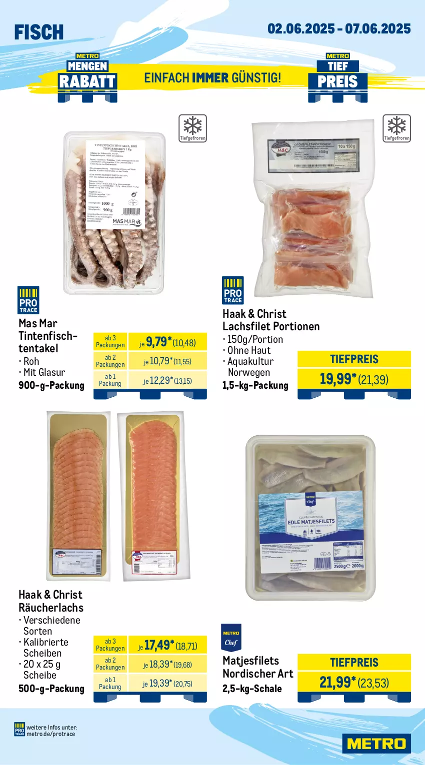 Aktueller Prospekt Metro - Wochen-Angebote Gastro - von 02.06 bis 07.06.2025 - strona 6 - produkty: aqua, beere, beeren, brie, eis, erdbeere, erdbeeren, filet, filets, fisch, korb, küche, Küchen, lachs, lachsfilet, LG, matjes, Matjesfilet, matjesfilets, melone, melonen, Metro, obst, Pfifferlinge, Räucherlachs, reis, rwe, Schal, Schale, spargel, Ti, tiefpreis, wasser, wassermelone, wassermelonen