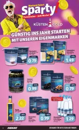 Gazetka promocyjna Markant - Prospekte - Gazetka - ważna od 06.01 do 06.01.2024 - strona 8 - produkty: Alwa, bohne, bohnen, eis, erbsen, Käse, käsescheiben, kichererbsen, mineralwasser, reis, rwe, wasser, ZTE