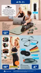 Gazetka promocyjna AldiSud - NÄCHSTE WOCHE - Gazetka - ważna od 06.01 do 06.01.2023 - strona 12 - produkty: aldi, asti, ball, decke, dell, eis, Elektro, Hobby, kleid, Kleidung, LG, Mode, ndk, Rauch, reifen, reis, Schal, Schale, Sport, Ti, tisch