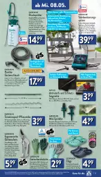 Gazetka promocyjna Aldi Nord - Von Montag - Gazetka - ważna od 11.05 do 11.05.2024 - strona 21 - produkty: adapter, aldi, auer, auto, Clogs, dell, eis, elle, fenster, Garten, gartenmöbel, Gartenschere, gartenschlauch, Germ, handschuhe, Holz, koffer, möbel, Mode, ndk, passend für alle, pflanze, pflanzen, Reinigung, reis, Ria, saft, Schal, Schale, Schere, schlauch, schläuche, schmutzfangmatte, schuhe, Stier, teller, Ti, tisch, tomate, tomaten, up2fashion, wasser