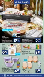 Gazetka promocyjna Aldi Nord - Von Montag - Gazetka - ważna od 11.05 do 11.05.2024 - strona 22 - produkty: Aluminiumfolie, ambia, beutel, Brei, Crofton, dell, elle, Germ, gin, Gläser, grill, lebensmittel, leine, Mode, Ria, rwe, salat, Schal, Schale, schüssel, Serviette, servietten, spülmaschinen, Ti, wasser, ZTE