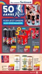 Gazetka promocyjna Aldi Nord - Von Montag - Gazetka - ważna od 11.05 do 11.05.2024 - strona 25 - produkty: aldi, alkohol, brause, cola, eier, eis, fassbrause, flasche, gin, pils, reis, Ti, tiefpreis, ZTE, zucker