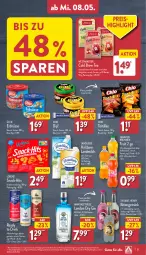 Gazetka promocyjna Aldi Nord - Von Montag - Gazetka - ważna od 11.05 do 11.05.2024 - strona 31 - produkty: alkohol, beutel, brunnen, dip, drink, dry gin, eis, elle, erdnüsse, erfrischungsgetränk, flasche, franken brunnen, früchte, Früchtetee, getränk, gin, landliebe, landmilch, LG, london dry, london dry gin, lorenz, milch, reis, snack, tee, teller, thomas henry, Ti, tortilla, tortillas, ültje, ültje erdnüsse, ZTE