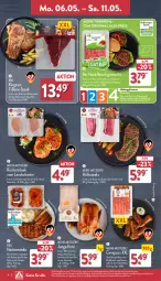 Gazetka promocyjna Aldi Nord - Von Montag - Gazetka - ważna od 11.05 do 11.05.2024 - strona 4 - produkty: aldi, bio, Bio-Hackfleisch, braten, cevapcici, eis, ente, fleisch, gin, grill, hackfleisch, hackfleisch gemischt, Heu, hüftsteak, hüftsteaks, küche, Küchen, Nackensteak, nackensteaks, Ofen, reis, Ria, rind, rindfleisch, Rückensteak, rwe, schwein, steak, steaks, Ti, trolli, wein, ZTE