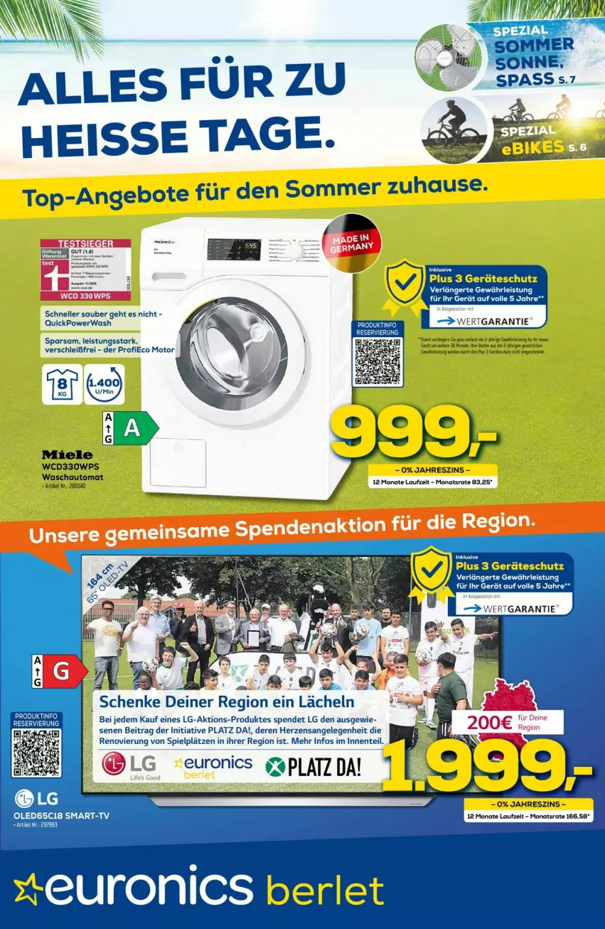 Aktueller Prospekt Euronics - Prospekte - von 07.07 bis 14.07.2021 - strona 1