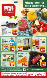 Gazetka promocyjna Rewe - Prospekte - Gazetka - ważna od 06.03 do 06.03.2022 - strona 1 - produkty: aktionspreis, angebot, angebote, Astra, bio, dallmayr, dallmayr prodomo, decke, Deckel, eis, elle, Glasdeckel, herdarten, Heu, iglo, kraft, krüger, möhren, persil, pfanne, prodomo, rahm-spinat, reis, Ria, rind, rinder, Rinderroulade, rinderrouladen, rouladen, rum, saft, smoothie, speisemöhren, spinat, Ti, uhr