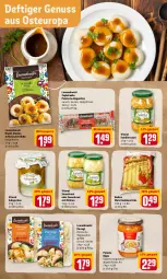 Gazetka promocyjna Rewe - Prospekte - Gazetka - ważna od 06.03 do 06.03.2022 - strona 14 - produkty: aktionspreis, auer, baguette, baguettes, eis, gulasch, gurke, gurken, Kraut, mais, möhren, nuss, Pierogi, reis, salat, salz, Sauerkraut, Tasche, taschen, Ti, vita