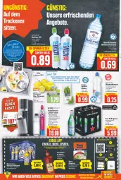 Gazetka promocyjna E Center - Angebote der Woche - Gazetka - ważna od 22.01 do 22.01.2022 - strona 15 - produkty: adelholzener, Alwa, Amaretto, beutel, bier, bierspezialitäten, bio, bio-zitronen, bügel, bügelflasche, Cap, deka, eis, elle, ente, flasche, gin, glasflasche, Holz, kochbeutel, LG, mineralwasser, minze, mönchshof, reis, san pellegrino, Soda, sodastream, Spezi, spitzenqualität, Sport, Sprudel, spülmaschinen, Ti, wasser, zitrone, zitronen