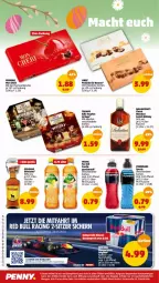 Gazetka promocyjna Penny - Prospekte - Gazetka - ważna od 16.04 do 16.04.2022 - strona 12 - produkty: alkohol, ball, blended scotch, blended scotch whisky, ferrero, flasche, frucht, kirsch, kirsche, lindt, mac, mit frucht, nuss, osborne, pet-flasche, red bull, ring, rum, scotch, scotch whisky, Sport, tee, Ti, veterano, whisky