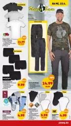 Gazetka promocyjna Penny - Prospekte - Gazetka - ważna od 16.04 do 16.04.2022 - strona 27 - produkty: asti, Bau, baumwolle, Elan, hose, retroshorts, sana, shorts, sneaker, sneakersocken, socken, Sport, Ti, tisch, wolle