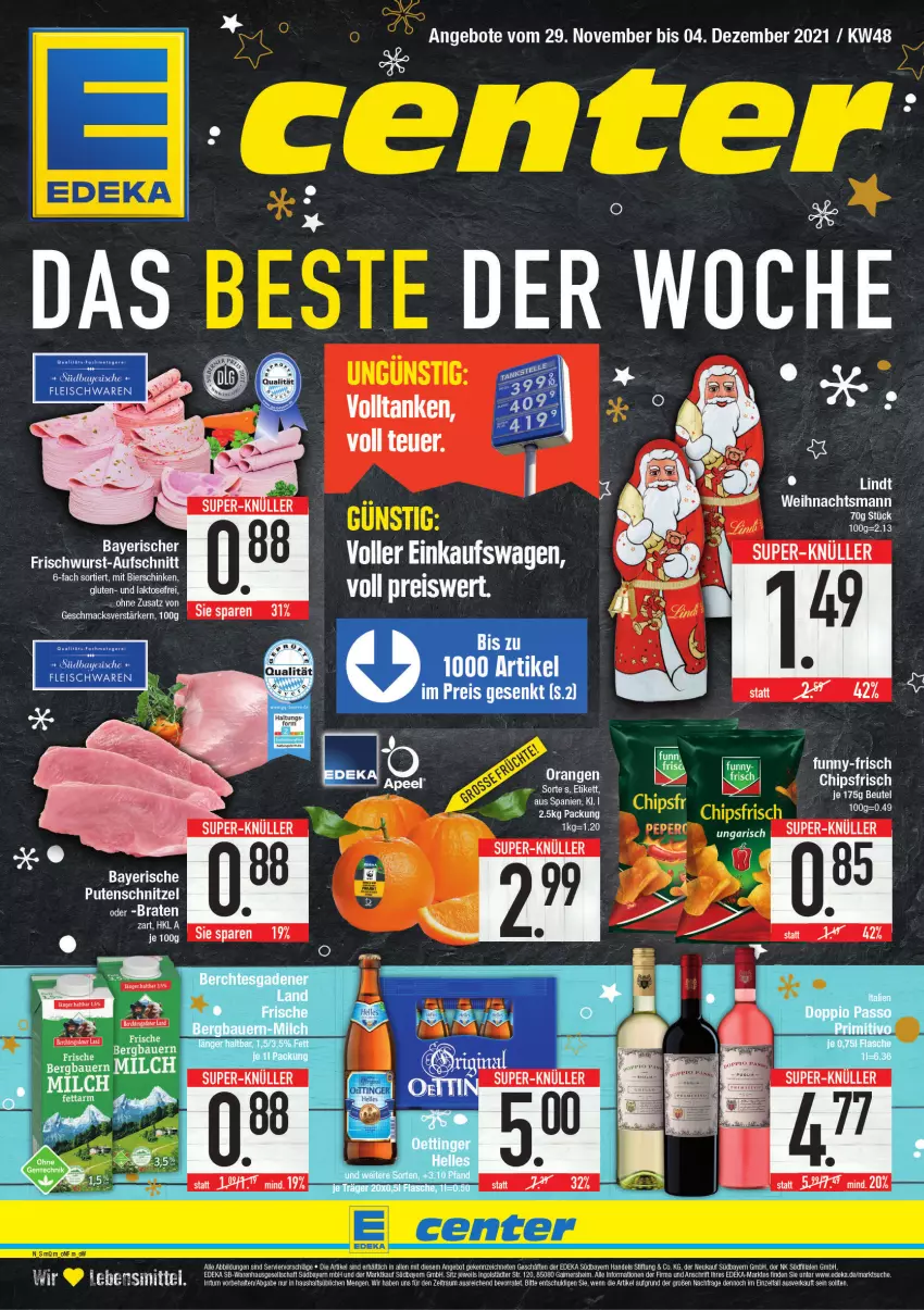 Aktueller Prospekt E Center - Angebote der Woche - von 29.11 bis 04.12.2021 - strona 1