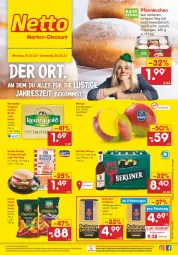 Gazetka promocyjna Netto Marken-Discount - Filial-Angebote - Gazetka - ważna od 26.02 do 26.02.2022 - strona 1 - produkty: angebot, asti, beko, berliner, burger, butter, chips, chipsfrisch, dallmayr, dallmayr prodomo, eis, frucht, gin, irische butter, kaffee, kerrygold, kuchen, Lusti, mango, ndk, Pfannkuchen, pils, pilsner, prodomo, reis, rind, rinder, stube, Ti, versandkostenfrei, ZTE