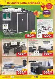 Gazetka promocyjna Netto Marken-Discount - Filial-Angebote - Gazetka - ważna od 26.02 do 26.02.2022 - strona 26 - produkty: beleuchtung, bett, boxspringbett, drehgriffschalter, E-Bike, eis, federkern, federkernmatratze, garnitur, Garten, gartenmöbel, kernmatratze, matratze, matratzen, mit drehgriffschalter, möbel, ndk, nexus, polsterbett, reis, ring, Schal, shimano, stuhl, Stühl, Ti, tisch, topper, versandkostenfrei, werkzeug, werkzeuge, ZTE