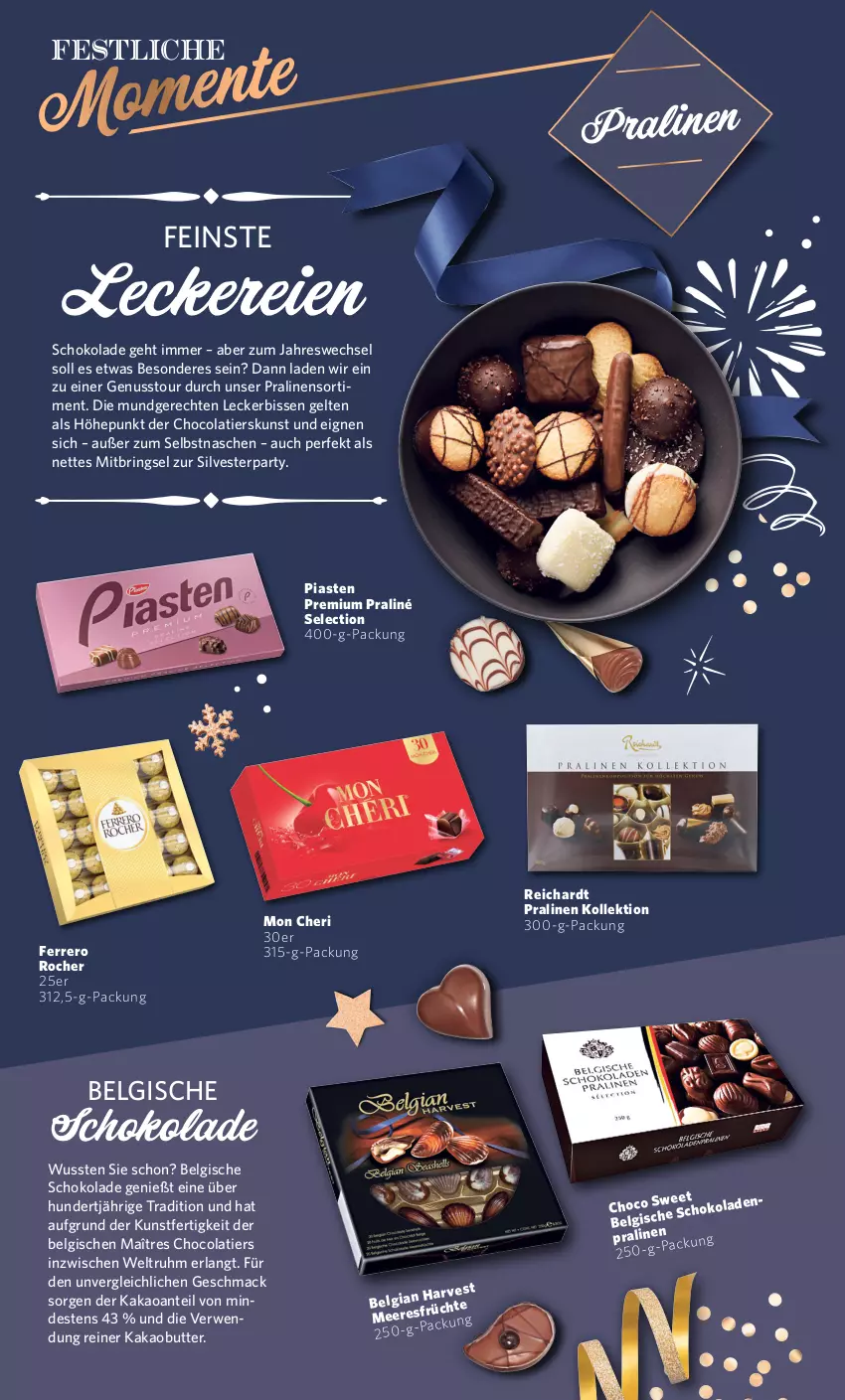 Aktueller Prospekt Combi - Prospekte - von 27.12 bis 30.12.2023 - strona 6 - produkty: butter, cola, ferrero, Ferrero Rocher, kakao, Kakaobutter, LG, mac, nuss, pralinen, ring, rwe, schoko, schokolade, schokoladen, Ti