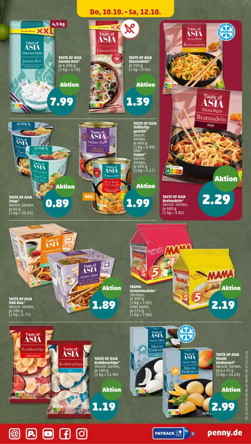 Aktueller Prospekt Penny - Prospekte - von 07.10 bis 12.10.2024 - strona 35 - produkty: chips, eis, nudel, nudeln, reis