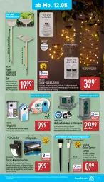 Gazetka promocyjna Aldi Nord - Von Montag - Gazetka - ważna od 17.05 do 17.05.2025 - strona 17 - produkty: auer, auto, batterie, Bewegungssensor, decke, Deckel, dell, Draht, eis, elle, Garten, gin, Holz, Lampe, laterne, Leuchte, Mode, Pflanztopf, Ria, Schal, steckdose, Ti, tisch, topf, Topfset, usb, ZTE