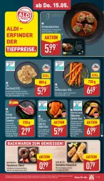 Gazetka promocyjna Aldi Nord - Von Montag - Gazetka - ważna od 17.05 do 17.05.2025 - strona 31 - produkty: aldi, backwaren, bio, braten, Donut, eis, geback, gewürz, gin, gouda, grill, grillfackeln, haselnuss, Käse, mit gouda, nuss, Ofen, reis, rotwein, sauce, schinken, Schmelzkäse, schwein, schweine, schweinenacken, steinofen, Ti, tiefpreis, wein, weine