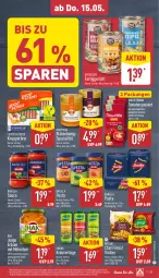 Gazetka promocyjna Aldi Nord - Von Montag - Gazetka - ważna od 17.05 do 17.05.2025 - strona 33 - produkty: aus der tiefkühlung, barilla, bihophar, Blüte, blütenhonig, brot, eis, elle, erbsen, fertiggericht, gin, honig, junge erbsen, knorr, kräuter, mccain, pasta, pesto, reis, sauce, Spezi, teller, Ti, tomate, tomaten, ZTE