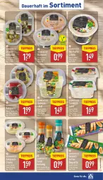 Gazetka promocyjna Aldi Nord - Von Montag - Gazetka - ważna od 17.05 do 17.05.2025 - strona 43 - produkty: antipasti, asti, auer, baguette, Becher, butter, creme, dressing, eis, feinkost, flasche, gewürz, hummus, olive, oliven, reis, Ria, salat, Schal, Schale, Ti, tiefpreis