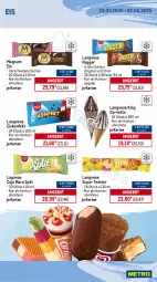 Gazetka promocyjna Metro - Wochen-Angebote - Gazetka - ważna od 02.08 do 02.08.2025 - strona 12 - produkty: angebot, barilla, beutel, chips, cornetto, De Cecco, ecco, eis, eiskonfekt, gin, Gläser, italienische pasta, Kühne, langnese, langnese eis, lays, magnum, nogger, pasta, pesto, reis, schlemmertöpfchen, Ti, Töpfchen
