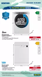 Gazetka promocyjna Metro - Wochen-Angebote - Gazetka - ważna od 02.08 do 02.08.2025 - strona 19 - produkty: angebot, auer, auto, Behälter, bodenstaubsauger, decke, Deckel, eis, Elektro, elle, ente, geschirr, geschirrspüler, Hartbodenreiniger, Intel, klarspüler, kraft, Metro, mikrowelle, reiniger, reis, ring, salz, Schere, spülmaschinen, staubsauger, teller, Ti, tisch