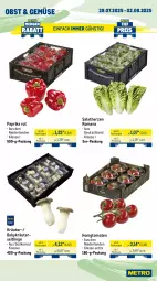 Gazetka promocyjna Metro - Wochen-Angebote - Gazetka - ważna od 02.08 do 02.08.2025 - strona 8 - produkty: angebot, arla, Becher, beutel, bio, feinjoghurt, honig, Honigtomaten, joghur, joghurt, kräuter, Kräuterseitlinge, mac, milch, milka, milkana, mövenpick, mozzarella, obst, paprika, paprika rot, pudding, rel, salat, salatherzen, Schal, Schale, Ti, tisch, tomate, tomaten, weidemilch