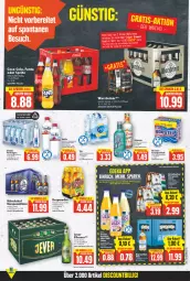 Gazetka promocyjna E Center - Angebote der Woche - Gazetka - ważna od 05.03 do 05.03.2022 - strona 12 - produkty: alkohol, Alwa, bett, Betten, bier, bierspezialitäten, bügel, bügelflasche, coca-cola, cola, desperados, drink, ente, fanta, flasche, frucht, fruchtsäfte, glasflasche, hella, ice tea, jever, jever pilsener, krombache, krombacher, mac, mineralwasser, mit frucht, mönchshof, natürliches mineralwasser, Nektar, oder sprite, pet-flasche, pils, pilsener, saft, säfte, Spezi, sprite, steiner, tequila, Ti, warsteiner, wasser