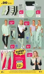 Gazetka promocyjna Netto - Woche 38 - Gazetka - ważna od 21.09 do 21.09.2024 - strona 26 - produkty: Anzug, auer, Bau, baumwolle, bluse, gin, hose, kleid, leggings, Ria, rwe, Schlafanzug, slip, slips, socken, Sweatkleid, Tasche, Ti, Weste, wolle, ZTE