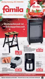 Gazetka promocyjna Famila - Prospekte - Gazetka - ważna od 03.12 do 03.12.2022 - strona 1 - produkty: auto, edelstahl, eis, elle, erde, flasche, gasflaschen, hörnchen, isolierkanne, jever, kaffee, kaffeemaschine, latte, LG, Ofen, reis, rel, schnäppchen, Signal, tasse, teller, Ti, tisch, Weste, Wild, ZTE