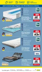 Gazetka promocyjna Lidl - Aktuelle Onlineshop-Highlights - Gazetka - ważna od 31.01 do 31.01.2023 - strona 19 - produkty: auer, decke, eis, Ergee, federkern, Holz, kaltschaum-matratze, Kaltschaumtopper, korb, latte, lattenrost, mab, matratze, matratzen, Matratzentopper, ndk, ring, Tasche, taschen, Ti, topper, Trockner